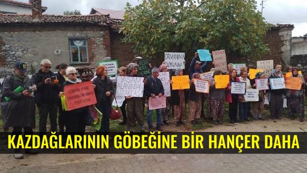 Dağahmetçe RES Projesine Köylülerden Tepki